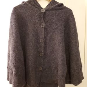 Wool poncho